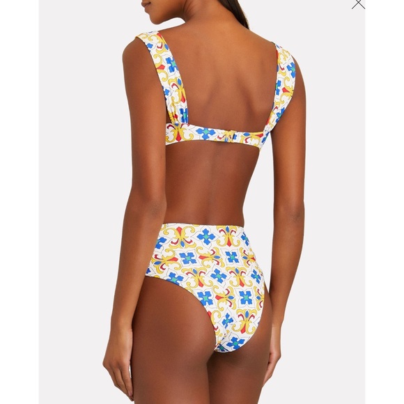 Weworewhat Riviera Bikini Set (M Top, XS Bottom) - Picture 3 of 4
